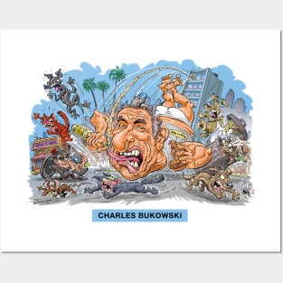 Charles Bukowski Posters and Art